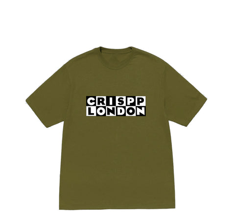 ARMY GREEN CARTOON NETWORK TEE