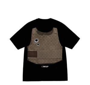black GG bulletproof tee